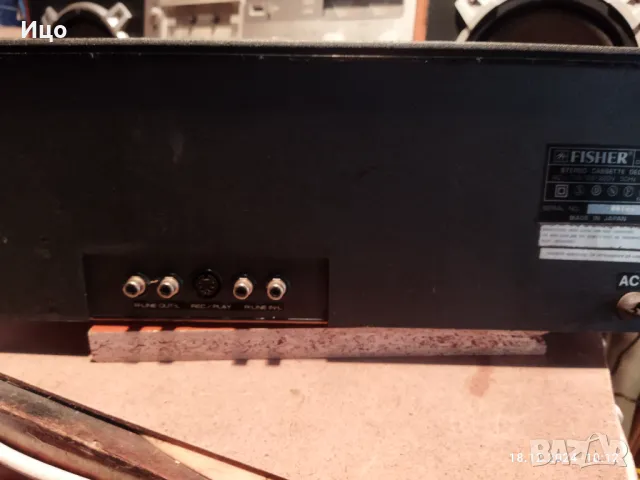 Fisher stereo cassette deck CR-5112., снимка 8 - Грамофони - 48396080