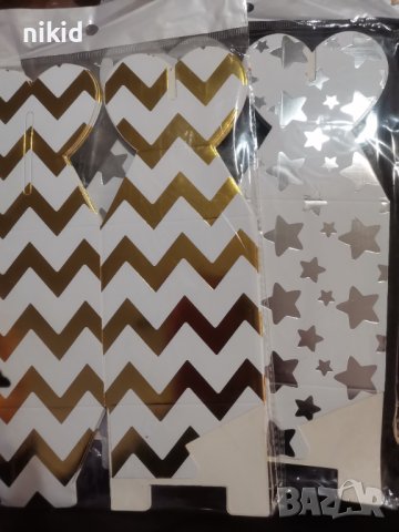 S едноцветни на точки картонени кутии кутия кутийки подаръчни торбички кутийки за рожден ден парти , снимка 4 - Други - 21272826