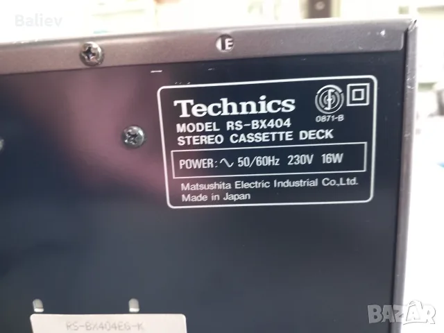 TECHNICS RS-BX 404 STEREO CASSETTE DECK , снимка 6 - Декове - 55771984