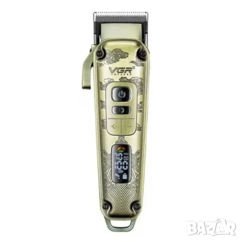 Акумулаторен тример, VGR V-005, Mетален корпус, 8 приставки, снимка 2 - Тримери - 50960908
