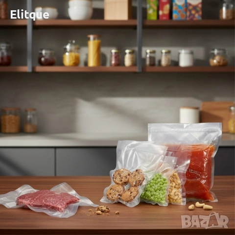 Вакуумни пликове за запечатване на храни – комплект 30 броя в 3 размера, снимка 3 - Други - 53045143