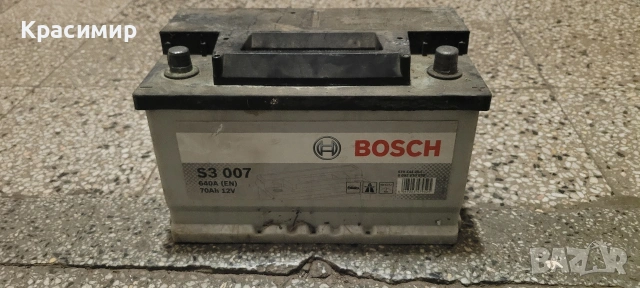 Акумулатор 70Ah Bosch Перфектен , снимка 3 - Аксесоари и консумативи - 53158787