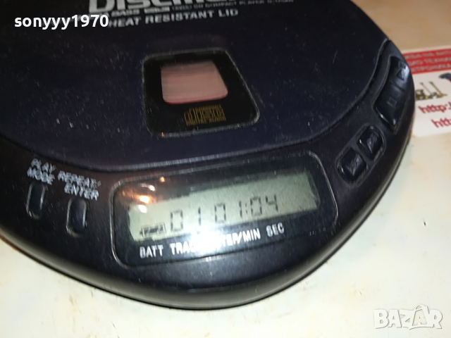 sony d-170an discman-внос france 1804221043, снимка 9 - Радиокасетофони, транзистори - 36492136