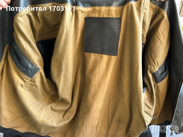 Кожено рокерско яке , снимка 7 - Якета - 52159461