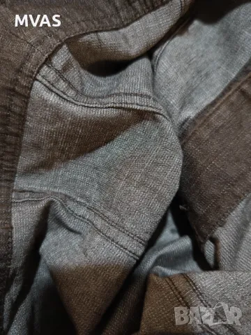 Ново дамско дънково яке тъмно кафяво S размер , снимка 5 - Якета - 49939170