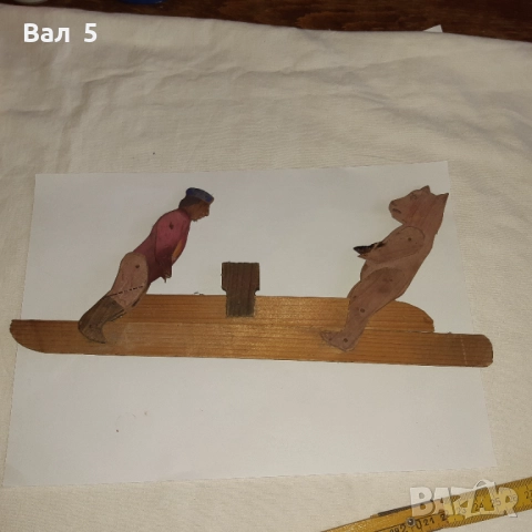 Много стара дървена играчка, снимка 3 - Антикварни и старинни предмети - 51987876
