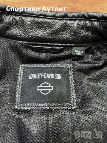 HARLEY DAVIDSON Юбилейно 120 Години 97051 Кожено Яке Кожа 2XL XXL, снимка 6 - Якета - 49257277