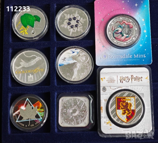 8 унции колекционерски сребърни монети
