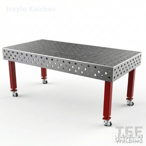 Заваръчна маса 2000×1000 мм (12 мм плот) | ЛИЗИНГ