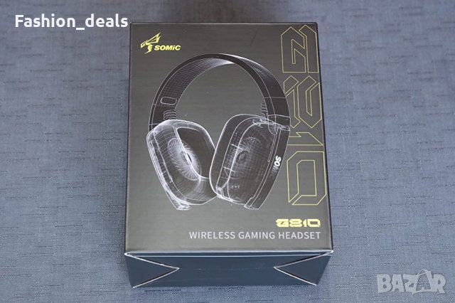 Нови SOMiC G810 Безжични леки слушалки с микрофон 50 часа работа PS4/5, снимка 8 - Bluetooth слушалки - 40102368