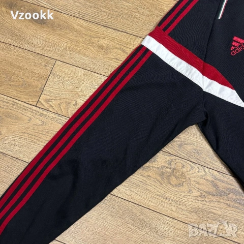 Мъжко горнище Adidas x AC Milan | XL размер, снимка 4 - Суичъри - 53091467