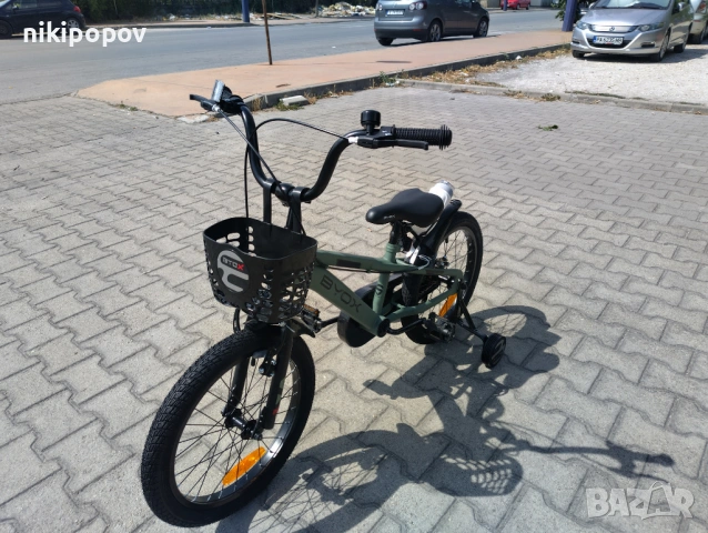 BYOX Велосипед 18" CHALLENGE зелен, снимка 7 - Велосипеди - 53558987