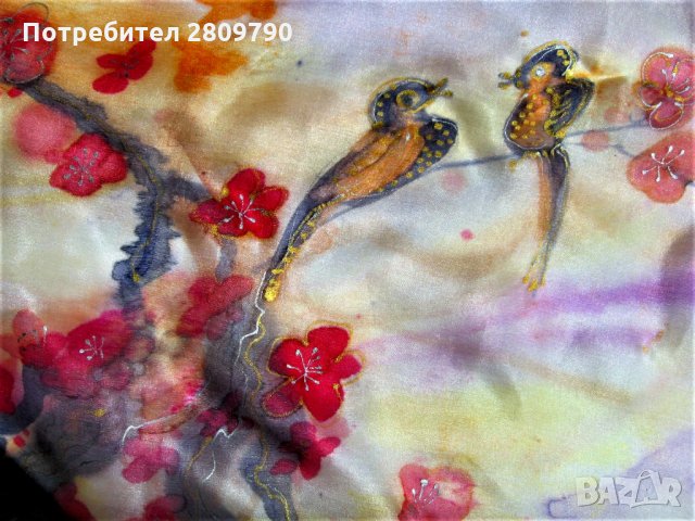 Sakura Blossoms / Цветущая Сакура / Цъфти Сакура / Sakura-Blüten, снимка 7 - Шалове - 32854478