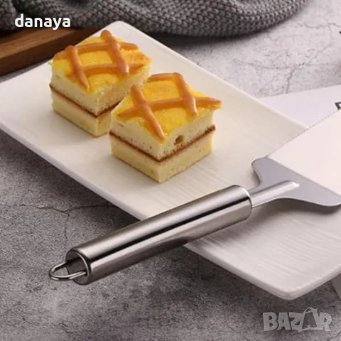 5727 Кухненска лопатка с нож за торта 2 в 1, снимка 3 - Аксесоари за кухня - 49126277