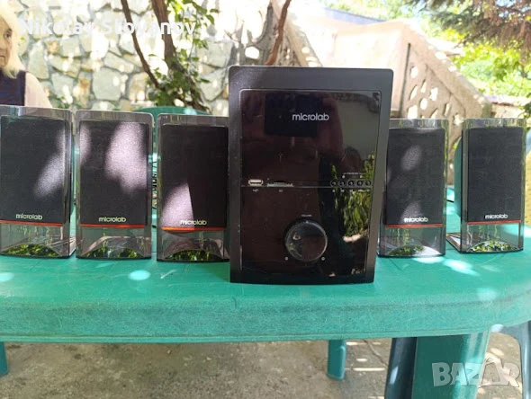 Microlab - тонклони за домашно кино, 5 говорителя 