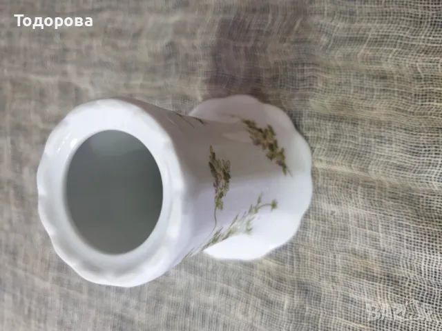 Порцеланов свещник, снимка 5 - Други - 49026633