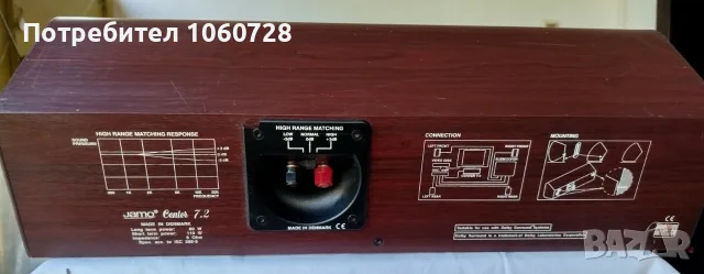 Jamo Center 7.2, снимка 5 - Тонколони - 55990397
