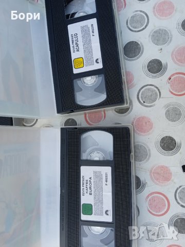 Видео касети Elvis Presley VHS, снимка 6 - Други жанрове - 39049726