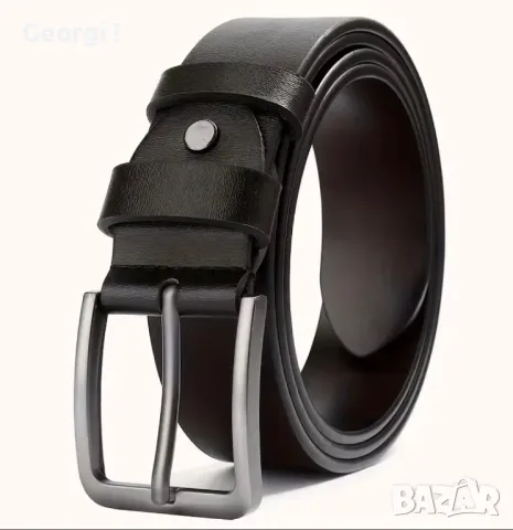 Комплект Мъжки Кожени Колани, черен и кафяв /2ва броя (Промоция)!, снимка 12 - Колани - 49756842