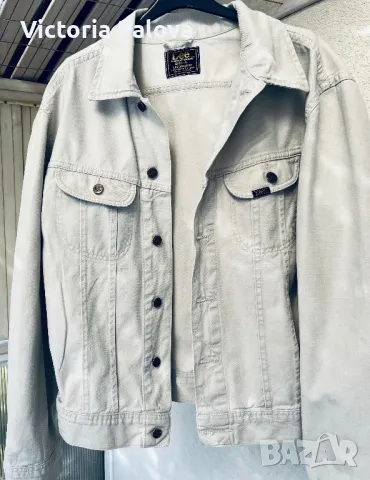 Красиво дънково яке LEE оригинал, снимка 8 - Якета - 47434389