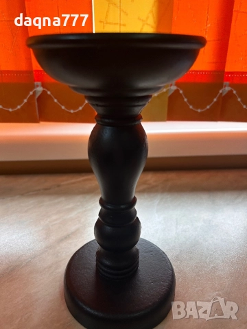 Свещник дърво Германия, снимка 6 - Декорация за дома - 52439379