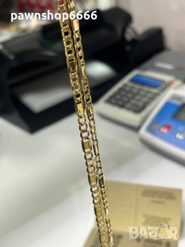 Златен синджир 14К, снимка 2 - Колиета, медальони, синджири - 52928137