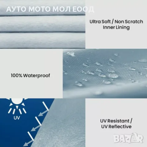 Покривало за Джип/Миниван/4х4, двойно подсилено с мека вата., снимка 3 - Аксесоари и консумативи - 49912240