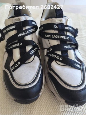 Karl Lagerfeld Спортни Сникърси KL62320 Бял , снимка 4 - Други - 51317626
