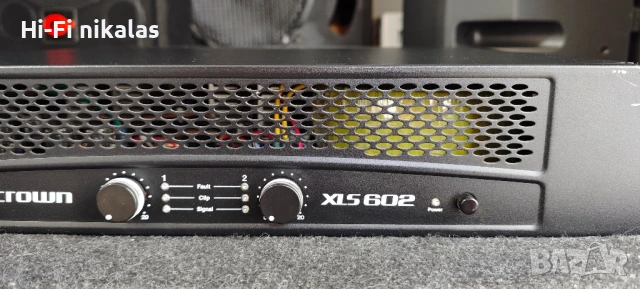 професионално стъпало усилвател CROWN XLS 602, снимка 3 - Ресийвъри, усилватели, смесителни пултове - 50657110