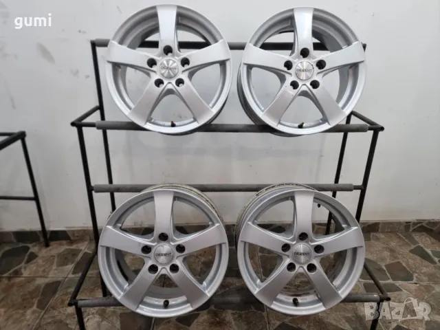 4бр 15ски джанти DEZENT за MERCEDES, AUDI, VW 5х112мм A150293 , снимка 5 - Гуми и джанти - 48876549