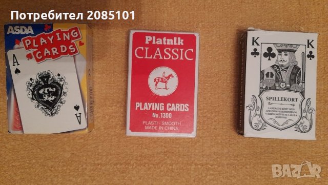 Карти за игра, снимка 1 - Антикварни и старинни предмети - 44472911