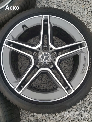 оргинални джанти за Мерцедес AMG 5x112..19.цола спорт пакет , снимка 4 - Гуми и джанти - 51888620