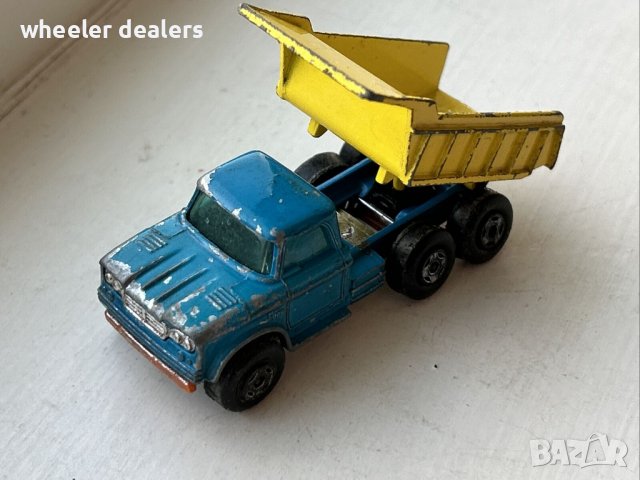 Метална количка Matchbox Dodge Dumper Truck , снимка 5 - Колекции - 39977591