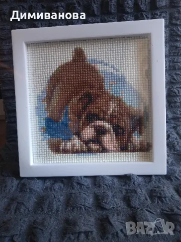 Готов диамантен Гоблен в рамка, снимка 6 - Гоблени - 49966590