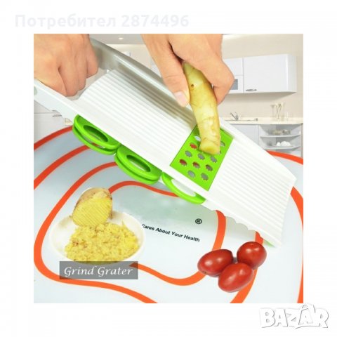 1808 Ренде с 5 вида взаимозаменяеми остриета от неръждаема стомана , снимка 7 - Други - 35738196