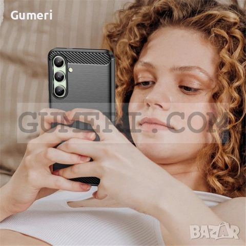Samsung Galaxy S24 FE Гръб "Карбон Шарк", снимка 9 - Калъфи, кейсове - 52174736