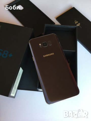 Samsung Galaxy S8 Plus LTE 64GB SM-G955F, Орхидея Сива- НОВ, снимка 5 - Samsung - 42388281