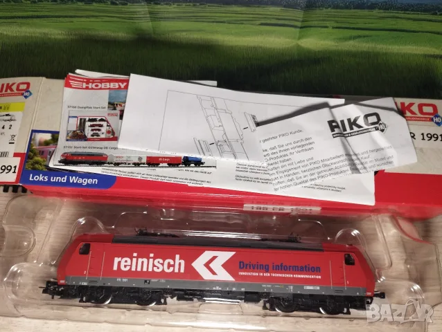 Електрически локомотив Piko BR185 HO 1/87, снимка 9 - Колекции - 55791536