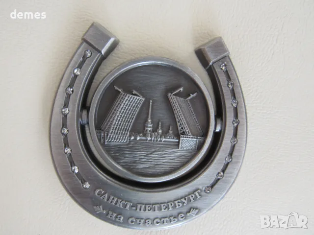 Автентичен 3D магнит от Санкт Петербург, Русия, снимка 5 - Колекции - 47641798