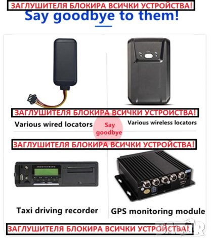 USB Заглушител за GSM и GPS Сигнал 2G 925-960 BDS1150-1275 GPS1550-1610 3G DCS1800-1920MHz 2.4GhWiFi, снимка 5 - Навигация за кола - 41650484