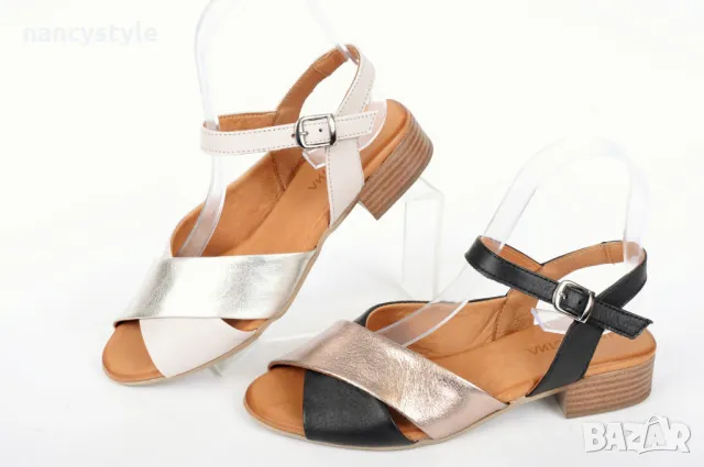 СЕЗОН'25! Ниски дамски сандали - Два цвята, снимка 1