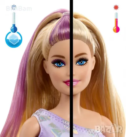 Оригинална куклa Barbie® Party Unboxed - Рожден Ден  / 10 изненади, снимка 5 - Кукли - 49091784