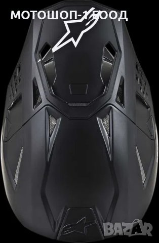 НОВА каска на ALPINESTARS черен мат , размер XL Supertech M8 Solid MX, снимка 4 - Аксесоари и консумативи - 41745592