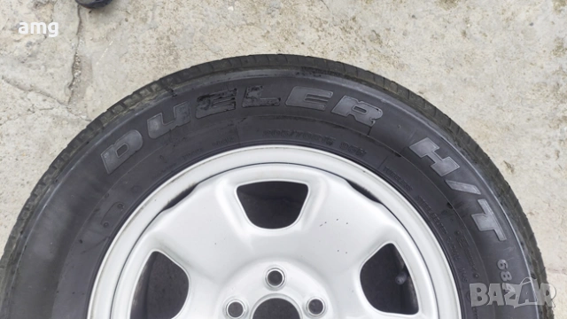 1 брой Зимна гума Bridgestone Dueler 205/70/15, снимка 4 - Гуми и джанти - 53538375