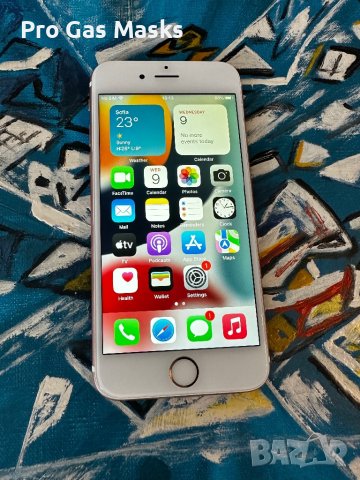 iphone 6s Перфектен само за 160 лв + зарядно и USB. Отключен към всички оператори. Не е заключен с а, снимка 1