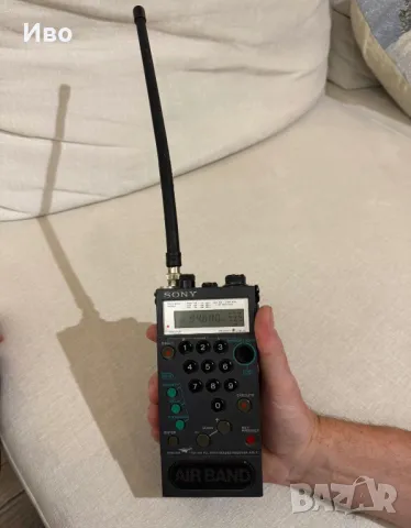 Sony AIR-7 Радио Аирбанд Скенер , снимка 6 - Радиокасетофони, транзистори - 49145562