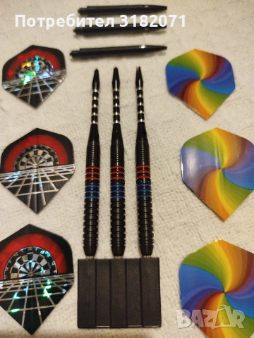 90% tungsten,24гр. професионални стрели за дартс