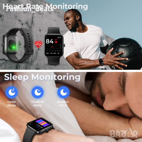 Нов Смарт часовник Фитнес гривна Тракер на активност, сън , монитор, снимка 6 - Смарт гривни - 36474923