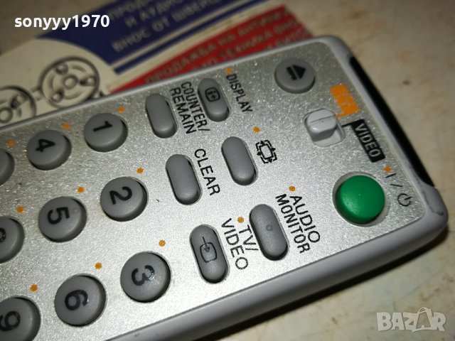 SONY RMT-V406 VIDEO REMOTE SWISS 2908231219, снимка 16 - Дистанционни - 42008726