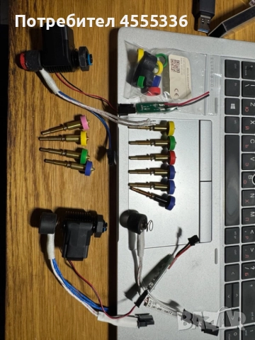 Revo E3D hotend and nozzles plus spares Рево хотенд комплект и дюзите за 3д принтер